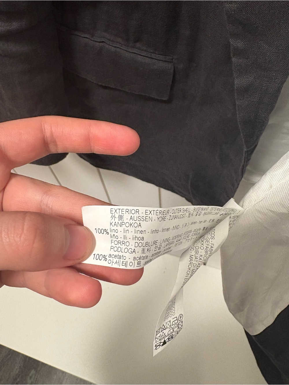 Zara Women’s Linen Blazer - Picture 7 of 7